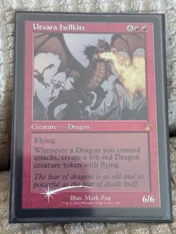 Utvara Hellkite (Retro Frame) Ravnica Remastered Foil - Image 1