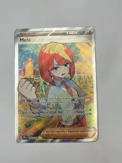 Mela Pokemon Prismatic Evolutions 140/131 Full Art Ultra Rare NM - Image 1