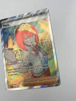 Mela Pokemon Prismatic Evolutions 140/131 Full Art Ultra Rare NM - Image 2