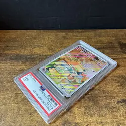 Pokemon-EN Scarlet And Violet Ralts Illustration Rare 211/198 PSA 9 (#121042239) - Image 4