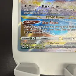Pokemon TCG Darkrai VSTAR GG50/GG70 Crown Zenith Secret Rare Full Art Holo NM - Image 5