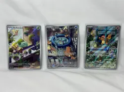 Pokemon TCG: Kanto Starters Set of 3 | Charmander Squirtle Bulbasaur SV Stellar - Image 1