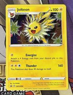 Jolteon - SWSH094 - Black Star Promo - Holo - Pokemon TCG - LP - Image 1