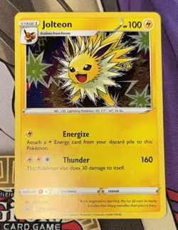 Jolteon - SWSH094 - Black Star Promo - Holo - Pokemon TCG - LP - Image 2