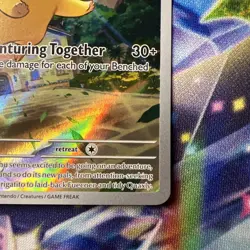Pokemon Pikachu Black Star Promo 027 Paldea Evolved ETB Elite Trainer Box Promo - Image 3