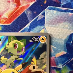 Pokemon Pikachu Black Star Promo 027 Paldea Evolved ETB Elite Trainer Box Promo - Image 4