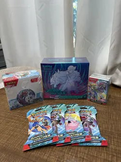 Pokemon TCG Scarlet & Violet Journey Together ETB+Booster Box+Bundle+4 Sleeved - Image 1
