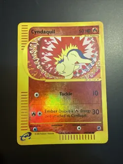 Pokemon TCG-Cyndaquil 105/165 Expedition Reverse holo - Image 1