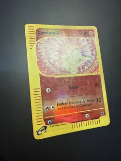 Pokemon TCG-Cyndaquil 105/165 Expedition Reverse holo - Image 3