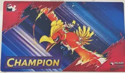 Play! Pokemon Ethan's Ho Oh League Cup Champion Playmat TCG Play Mat Brand New - Image 1