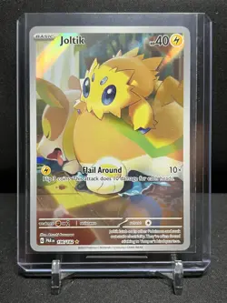 Joltik 196/182 IR Illustration Rare Holo Pokemon 2023 Paradox Rift NM - Image 1