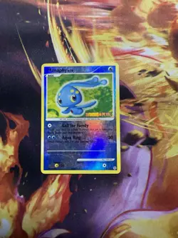 Manaphy Reverse Holo Stamp 2007 Diamond & Pearl Edition, #9/130 Pokemon TCG - Image 1