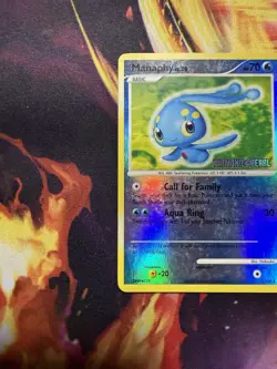 Manaphy Reverse Holo Stamp 2007 Diamond & Pearl Edition, #9/130 Pokemon TCG - Image 2