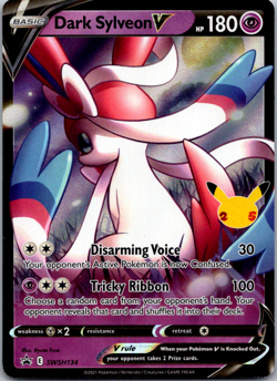 Dark Sylveon V - SWSH134 - Pokemon TCG Black Star Promo (2021) - NM - HOLO - Image 1