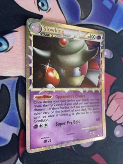 Pokemon Slowking Prime #85/90 Undaunted HGSS Ultra Rare Holo-2010 LP - Image 2