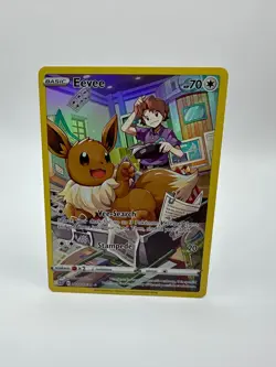 Pokemon TCG Eevee Brilliant Stars TG11/TG30 Holo Secret Rare 2022 Full Art - Image 1