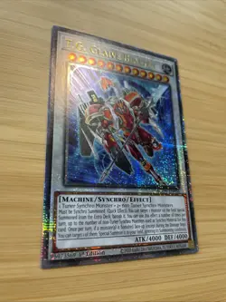 YuGiOh T.G. Glaive Blaster Quarter Century Secret AGOV-EN036 1st Edition NM - Image 3