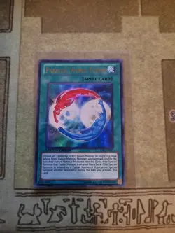 YUGIOH TCG PARALLEL WORLD FUSION LC02-EN011 ULTRA LIMITED EDITION NM - Image 1