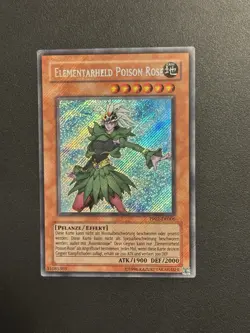 GERMAN Elemental Hero Poison Rose PP02-EN006 Secret Rare VARIANT!!! - Image 1