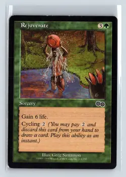 REJUVENATE - MTG Magic the Gathering Card - Urza's Saga - Common - Image 1