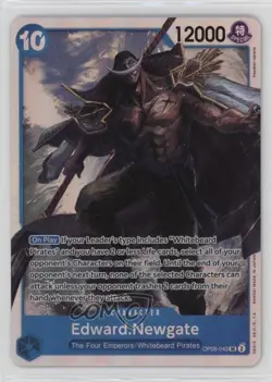 2024 One Piece Card Game: Two Legends OP08 SR Edward Newgate #OP08-043 - Image 1