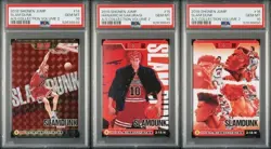 PSA 10 SLAM DUNK 3-Card Set All-Star Card Collection Vol.2 Weekly Shonen Jump JP - Image 1