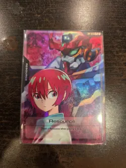 (English) Gundam Card Game Bandai Resource Machu Fest Foil RP-010 Promo - Image 2