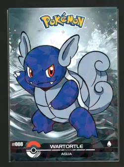 WARTORTLE #008 - Cracked Ice Holo - Crystal Dark Black 2025 - Pokemon Card - Image 1