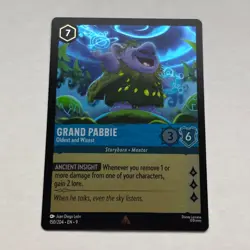Grand Pabbie 150/204 Disney Lorcana Fabled Rare Cold Foil Card NM - Image 1