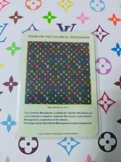 Louis Vuitton Takashi Murakami Colorful Monogram Trading Card 019 LV - Image 1