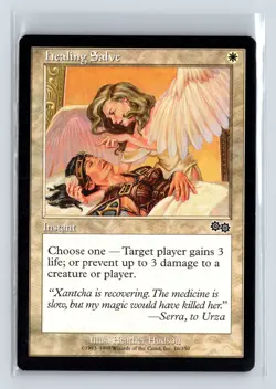 HEALING SALVE - MTG Magic the Gathering Card - Urza's Saga - Common - Image 1