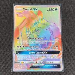Yveltal GX - 137/131 - Secret Rare - Black Bolt - Pokemon Card - NM/M - Image 1