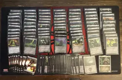 MTG Warhammer 40K Commander Necron Dynasties Deck Magic Gathering Dragon Shield - Image 2
