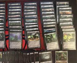 MTG Warhammer 40K Commander Necron Dynasties Deck Magic Gathering Dragon Shield - Image 4