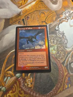 Scourge Of Valkas Retro Foil MTG Secret Lair - Pack Fresh - - Image 1