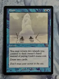 Gush x 3 - Mercadian Masques - Magic the Gathering - MTG - Light Play - Image 2