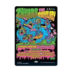 WOTC MtG Magic the Gathering Zaxara Exemplary (M) (Foil) NM - Image 1