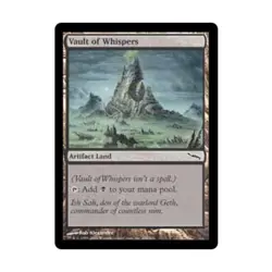 WOTC MtG Mirrodin Vault of Whispers (C) EX - Image 1
