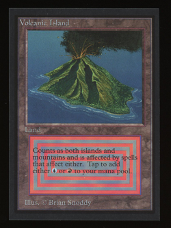 Volcanic Island - MTG International Collectors' Edition (CE/IE) - RareCo - Image 1