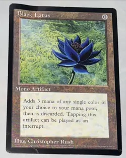Big Black Lotus - Oversized Promo - MTG Magic the Gathering - Image 1