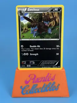Pokemon TCG Zweilous 78/101 Noble Victories Uncommon NM - Image 1