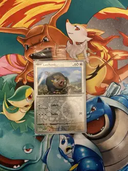 Lechonk 155/198 Scarlet & Violet Sealed Pokemon Center Stamped Promo Pokemon NM - Image 1