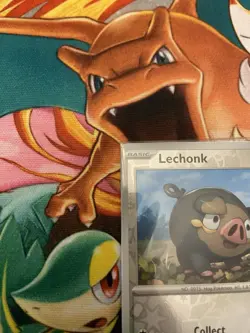 Lechonk 155/198 Scarlet & Violet Sealed Pokemon Center Stamped Promo Pokemon NM - Image 3