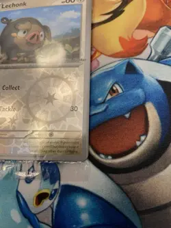 Lechonk 155/198 Scarlet & Violet Sealed Pokemon Center Stamped Promo Pokemon NM - Image 5