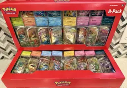 (2x) Costco Pokemon Prismatic Evolutions Mini Tins 8 Pack (16 Mini Tins) - Image 1