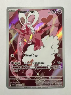 Pokemon TCG - Enamorus - Twilight Masquerade 180/167 Illustration Rare Full Art - Image 1