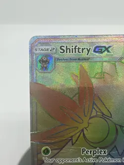 Pokemon TCG Shiftry GX (Secret) 169/168 SM Celestial Storm Secret Rare DMG - Image 2