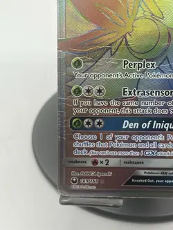 Pokemon TCG Shiftry GX (Secret) 169/168 SM Celestial Storm Secret Rare DMG - Image 5