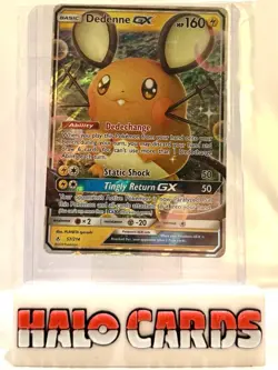 PACK FRESH Dedenne GX 57/214 Full Art Ultra Rare - 2019 Pokemon Unbroken Bonds G - Image 1