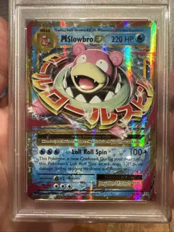 2016 POKEMON XY EVOLUTIONS #27 M SLOWBRO EX PSA 9 - Image 2